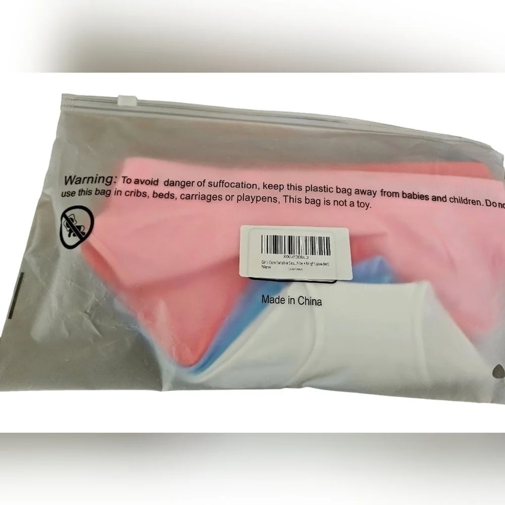 GIRLS Comfortable Seamless Underwear Hipster Panties Multipack